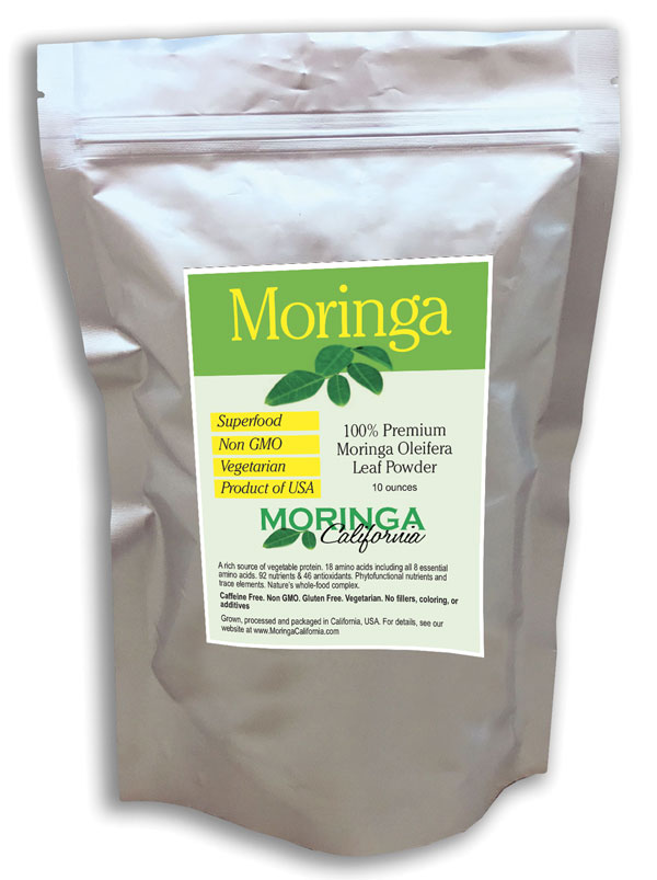 Moringa Oleifera Powder - 10 oz.