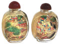 Inside Painted Snuff Bottle: Famous Paintings
