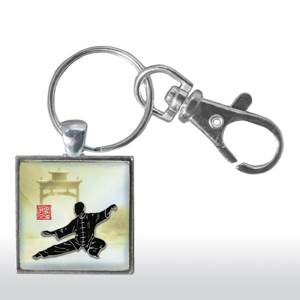 Taiji/Qigong Posture Keychain: Figure 4