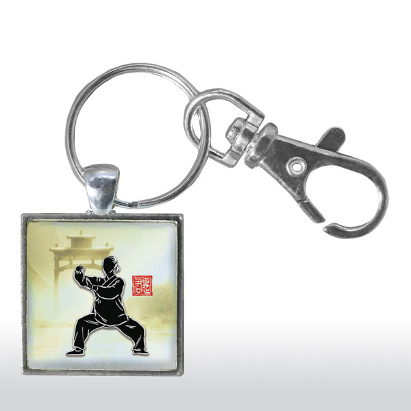 Taiji/Qigong Posture Keychain: Figure 6
